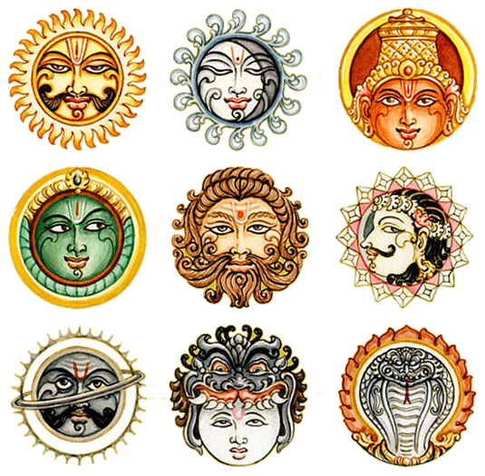 The Nine Planets of Vedic Astrology